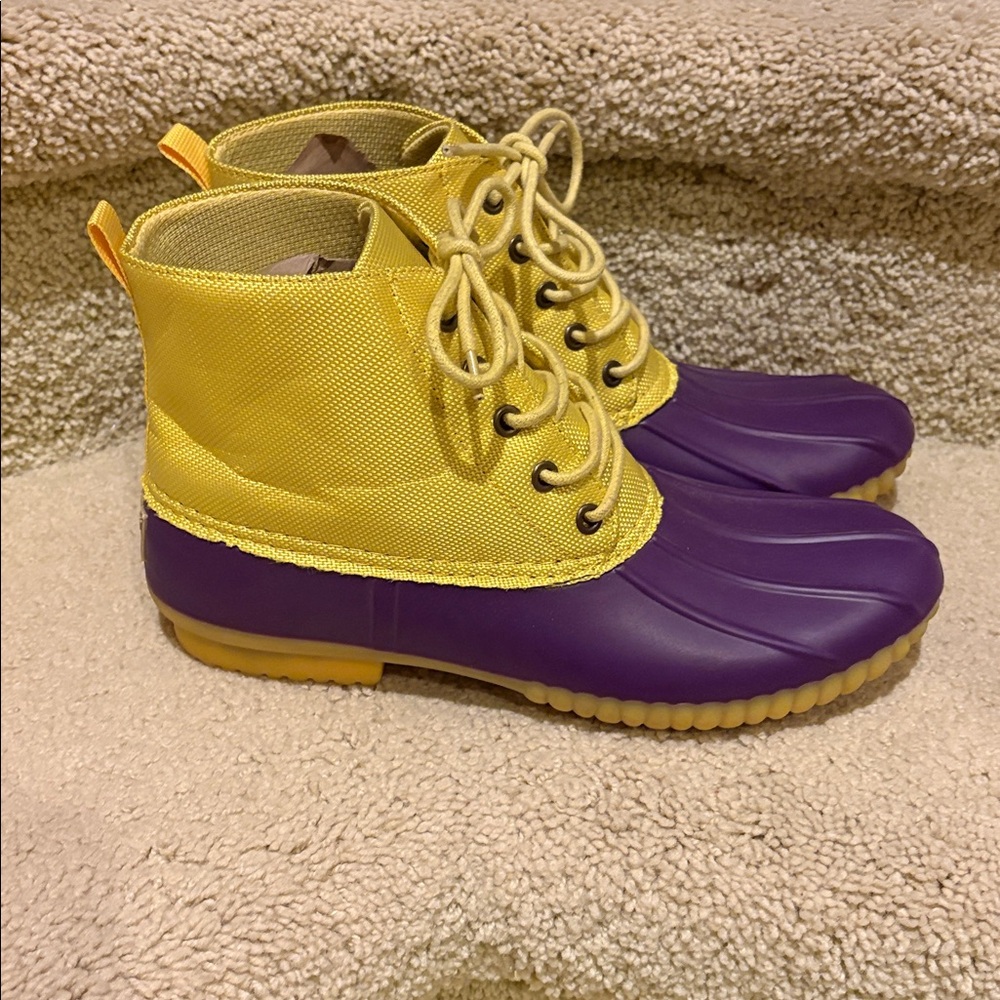 Avanti Purple & Yellow/Gold Sloggers - Picture 3 of 7